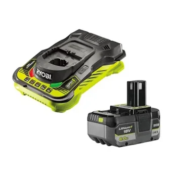 Ryobi brzi punjač 5A i Lithium+ baterija 6Ah set RC18150-160X Ryobi brzi punjač 5A i Lithium+ baterija 6Ah set RC18150-160X