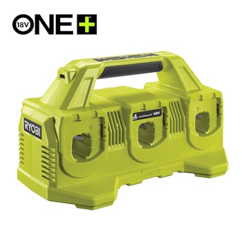 Ryobi punjač baterija 4A sa 6 portova 18V ONE+™ RC18640 Ryobi punjač baterija 4A sa 6 portova 18V ONE+™ RC18640