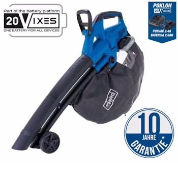 Scheppach aku duvač usisivač lišća 4u1 Brushless IXES Solo BC-BLV720-X Scheppach aku duvač usisivač lišća 4u1 Brushless IXES Solo BC-BLV720-X