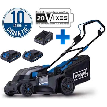 Scheppach aku kosačica Brushless IXES BC-MP380-X + set punjač 2.4A i 2 x baterija 2.0Ah Scheppach aku kosačica Brushless IXES BC-MP380-X + set punjač 2.4A i 2 x baterija 2.0Ah