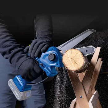 Scheppach aku lančana testera Brushless IXES BC-PS150-X + set punjač 2.4A i baterija 4.0Ah-1