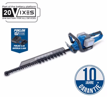 Scheppach aku makaze za živu ogradu Brushless IXES Solo BC-HT720-X + set punjač 2.4A i baterija 2.0Ah Scheppach aku makaze za živu ogradu Brushless IXES Solo BC-HT720-X + set punjač 2.4A i baterija 2.0Ah