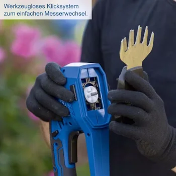 Scheppach aku makaze za travu/živu ogradu IXES C-HTGS200-X + set punjač 2.4A i baterija 4.0Ah Scheppach aku makaze za travu/živu ogradu IXES C-HTGS200-X + set punjač 2.4A i baterija 4.0Ah