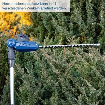 Scheppach aku multifunkcionalni vrtni alat 2u1 IXES Solo C-PHTS410-X-4