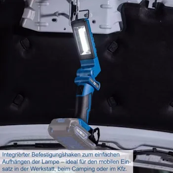 Scheppach aku radna lampa IXES Solo C-WL20-X + set punjač 2.4A i baterija 2.0Ah-2