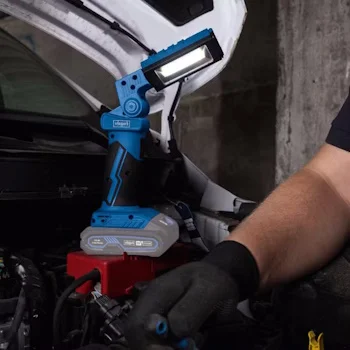 Scheppach aku radna lampa IXES Solo C-WL20-X + set punjač 2.4A i baterija 2.0Ah-4