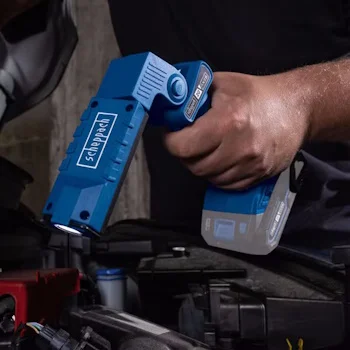 Scheppach aku radna lampa IXES Solo C-WL20-X + set punjač 2.4A i baterija 2.0Ah-5