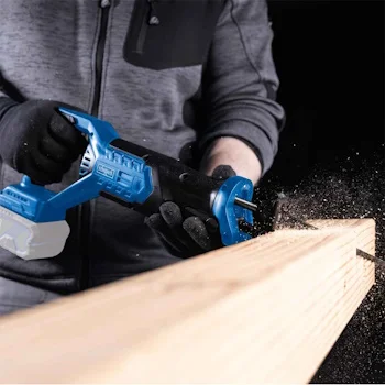 Scheppach aku recipro testera - lisičji rep IXES Solo C-RS100-X + set punjač 2.4A i baterija 2.0Ah-4