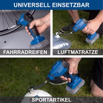 Scheppach aku ručni kompresor IXES Solo C-AC20-X + set punjač 2.4A i baterija 4.0Ah-2