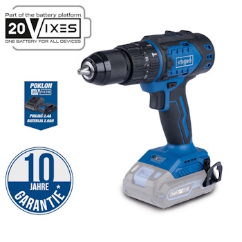 Scheppach aku udarna bušilica odvijač Brushless IXES Solo BC-CD60-X