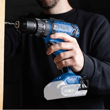 Scheppach aku udarna bušilica/odvijač Solo IXES C-CD45-X + set punjač 2.4A i baterija 2.0Ah-2