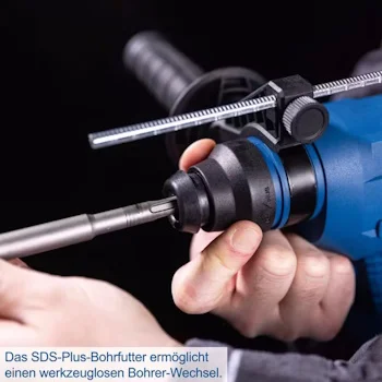 Scheppach aku udarna čekić bušilica SDS PLUS Brushless IXES Solo BC-RHD230-X+ set punjač 2.4A i baterija 2.0Ah-4 Scheppach aku udarna čekić bušilica SDS PLUS Brushless IXES Solo BC-RHD230-X+ set punjač 2.4A i baterija 2.0Ah-4