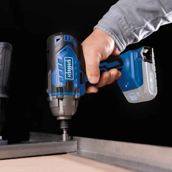 Scheppach aku udarni odvijač 180Nm 1/4” IXES Solo C-ID180-X + set punjač 2.4A i baterija 2.0Ah-2