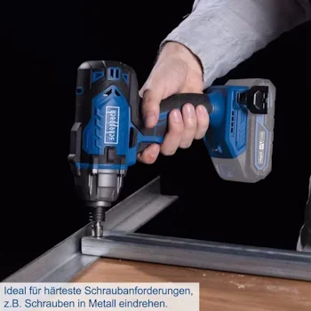 Scheppach aku udarni odvijač 180Nm 1/4” IXES Solo C-ID180-X + set punjač 2.4A i baterija 2.0Ah-3