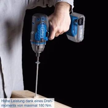 Scheppach aku udarni odvijač 180Nm 1/4” IXES Solo C-ID180-X + set punjač 2.4A i baterija 2.0Ah-4