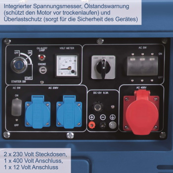 Scheppach dizel agregat 5kW SG5200D Scheppach dizel agregat 5kW SG5200D