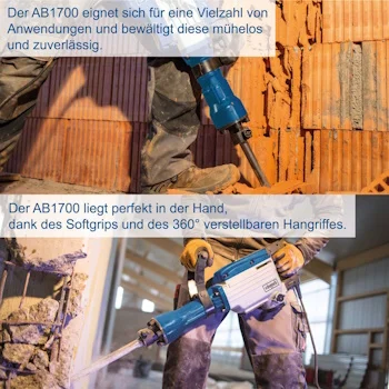 Scheppach čekić za štemanje 1700W/50J AB1700-3