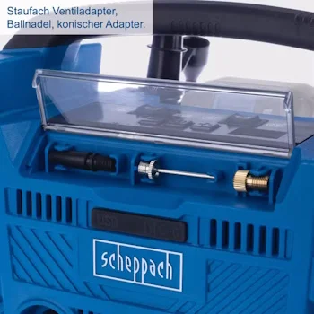 Scheppach hibridni kompresor IXES Solo Air Force 6 + set punjač 2.4A i baterija 2.0Ah Scheppach hibridni kompresor IXES Solo Air Force 6 + set punjač 2.4A i baterija 2.0Ah