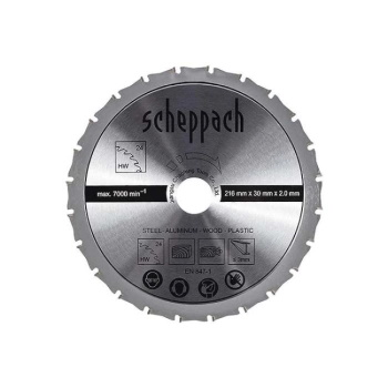 Scheppach list kružne testere 216 mm HM90MP Scheppach list kružne testere 216 mm HM90MP