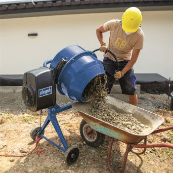 Scheppach mešalica za beton 550W MIX125 Scheppach mešalica za beton 550W MIX125