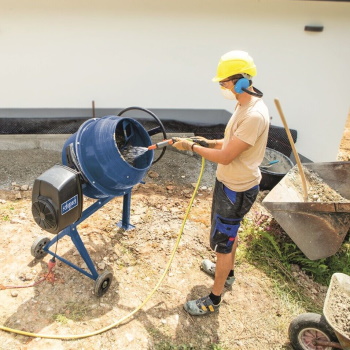 Scheppach mešalica za beton 550W MIX125 Scheppach mešalica za beton 550W MIX125