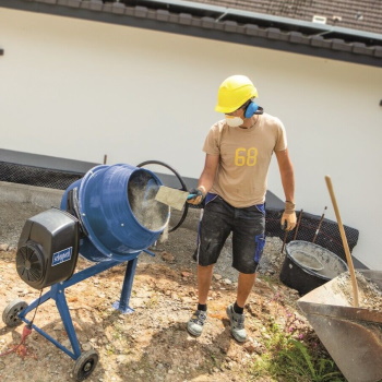 Scheppach mešalica za beton 550W MIX125 Scheppach mešalica za beton 550W MIX125