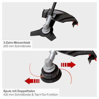 Scheppach motorni trimer za travu 1.8KS BCH5200PB Scheppach motorni trimer za travu 1.8KS BCH5200PB