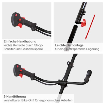 Scheppach motorni trimer za travu 1.8KS BCH5200PB Scheppach motorni trimer za travu 1.8KS BCH5200PB