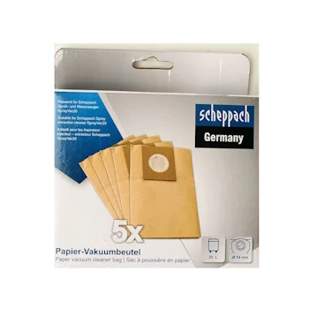 Scheppach papirna filter vrećica za SPRAYVAC 20 set 5/1 7905701702 Scheppach papirna filter vrećica za SPRAYVAC 20 set 5/1 7905701702