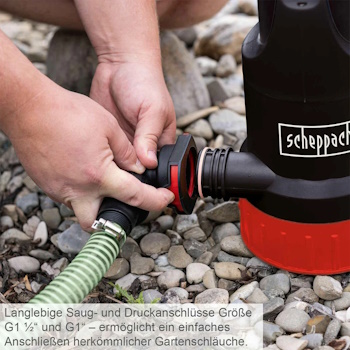 Scheppach potopna pumpa za prljavu vodu 750W DWP750 Scheppach potopna pumpa za prljavu vodu 750W DWP750