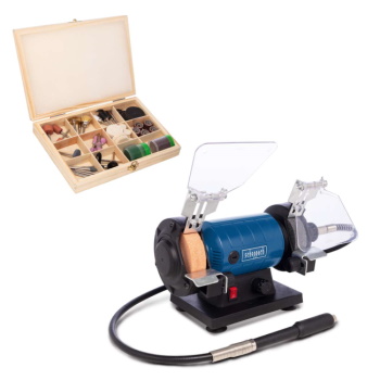 Scheppach dvostrana stona brusilica 120W HG35 Scheppach dvostrana stona brusilica 120W HG35