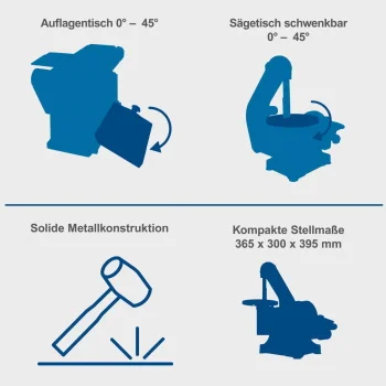 Scheppach stona kombinovana brusilica 250W BTS700 Scheppach stona kombinovana brusilica 250W BTS700