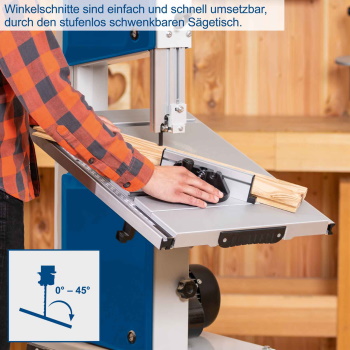 Scheppach tračna testera 740W HBS400 Scheppach tračna testera 740W HBS400