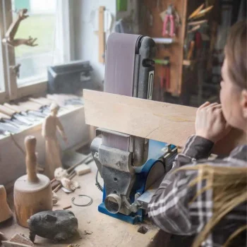 Scheppach stona tračna i disk brusilica 370W BTS900-3