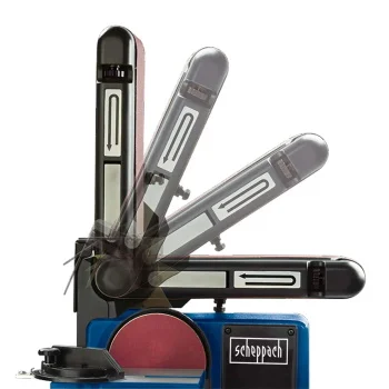 Scheppach stona tračna i disk brusilica 370W BTS800-4