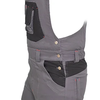 Radne pantalone sa tregerima Industrial Star sive Radne pantalone sa tregerima Industrial Star sive