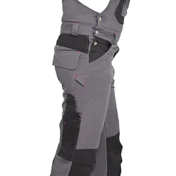 Radne pantalone sa tregerima Industrial Star sive Radne pantalone sa tregerima Industrial Star sive