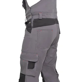 Radne pantalone sa tregerima Industrial Star sive Radne pantalone sa tregerima Industrial Star sive