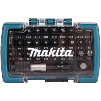 Makita 32-delni komplet umetaka za vijke sa futerom D-74762 Makita 32-delni komplet umetaka za vijke sa futerom D-74762