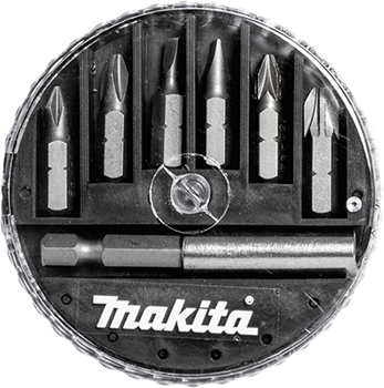 Makita 7-delni komplet 25mm bit nastavaka (PH,SL,PZ) + adapter D-73271 Makita 7-delni komplet 25mm bit nastavaka (PH,SL,PZ) + adapter D-73271