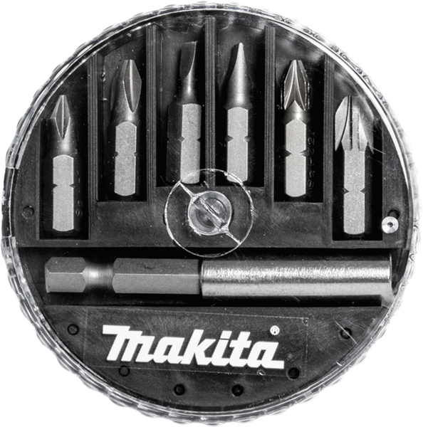 Makita 7-delni komplet 25mm bit nastavaka (PH,SL,PZ) + adapter D-73271