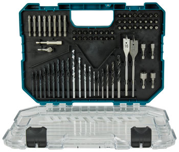 Makita 75-delni set burgija i bitova E-15126 Makita 75-delni set burgija i bitova E-15126