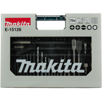 Makita 75-delni set burgija i bitova E-15126-3