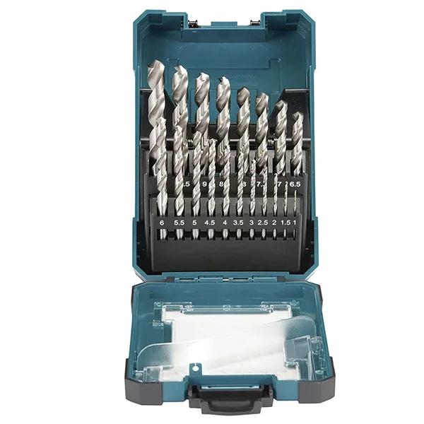 Makita 19-delni komplet HSS-G burgija za metal D-67549 Makita 19-delni komplet HSS-G burgija za metal D-67549