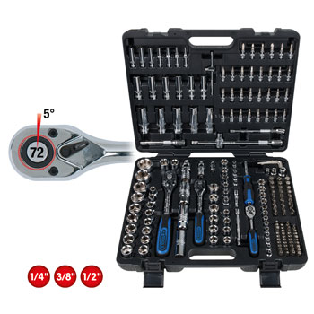 KS Tools set gedora, bitova i nasadnih ključeva 1/4 KS Tools set gedora, bitova i nasadnih ključeva 1/4
