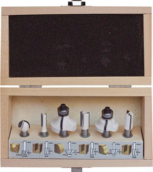 Makita set glodala 6 kom 8mm D-53540 Makita set glodala 6 kom 8mm D-53540