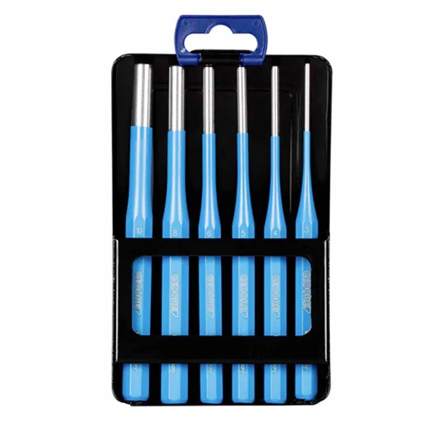 Gedore set izbijača u metalnoj kutiji 6 delova 316 D Gedore set izbijača u metalnoj kutiji 6 delova 316 D