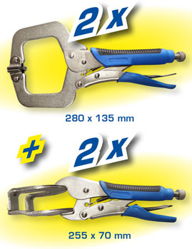 Brilliant tools set klešta 16-delni BT-065016-1
