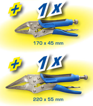Brilliant tools set klešta 16-delni BT-065016-3