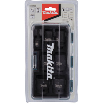 Makita 7-delni set nasadnih ključeva 1/2 Makita 7-delni set nasadnih ključeva 1/2